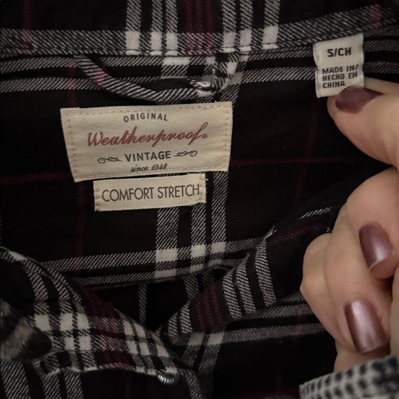Weatherproof Plaid Button Up Shirts - SET OF TWO - Picture 9 of 16